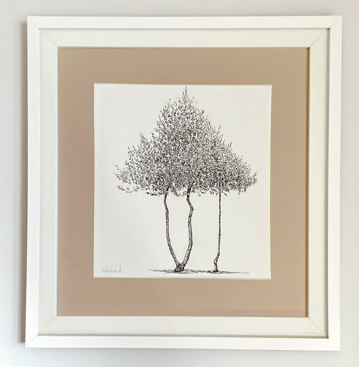 Moseley Shelter – Original Tree Drawing