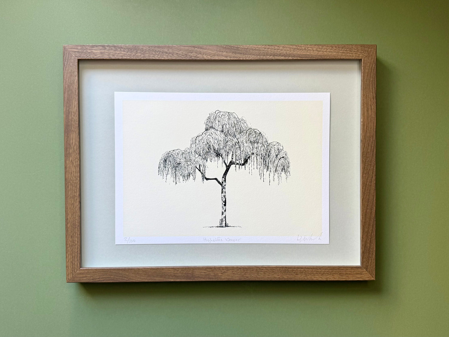 A4 Tree Art Prints – Limited Edition Giclée Prints