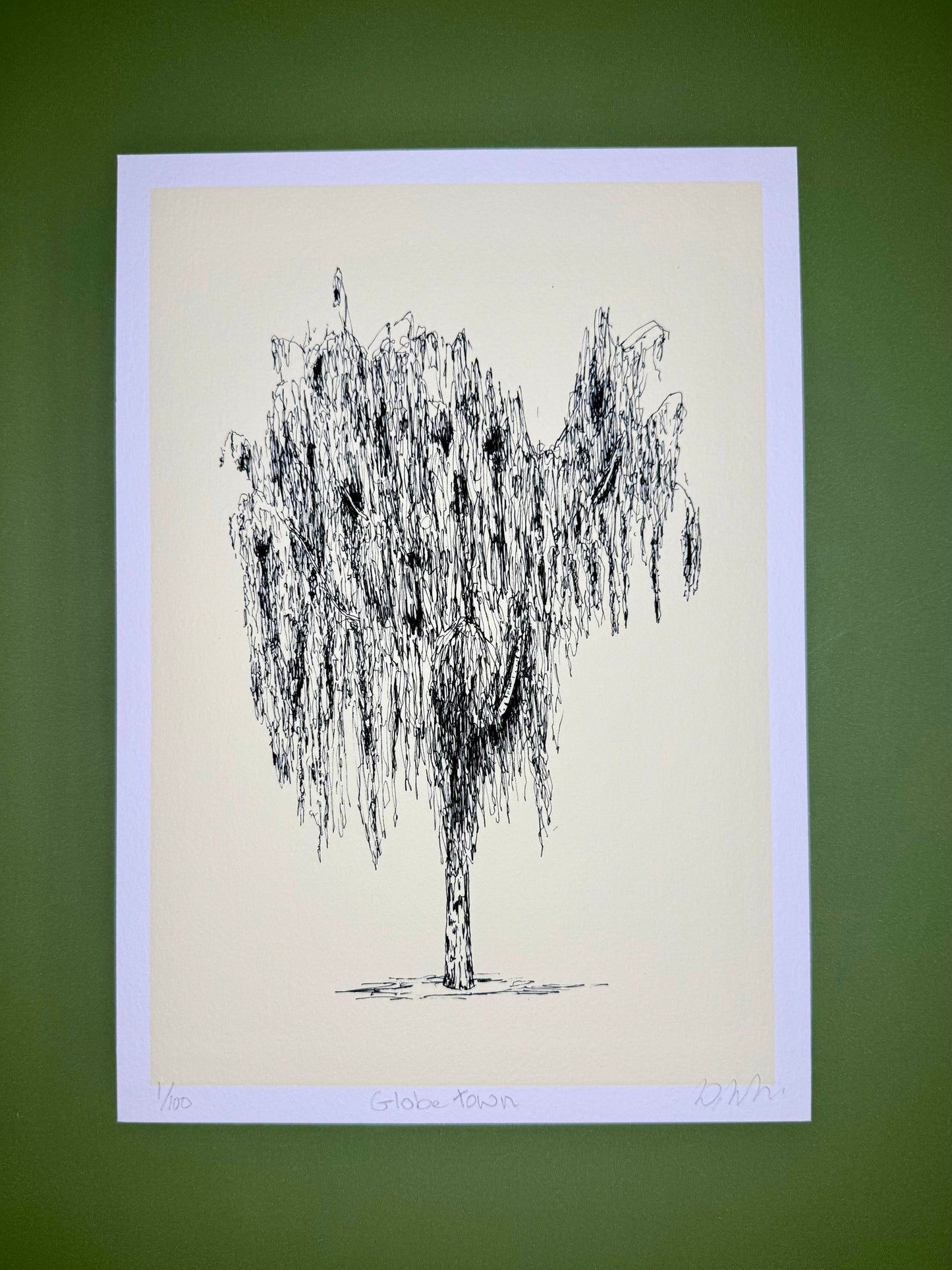 Globe Town — A5 Limited Edition Giclée Print