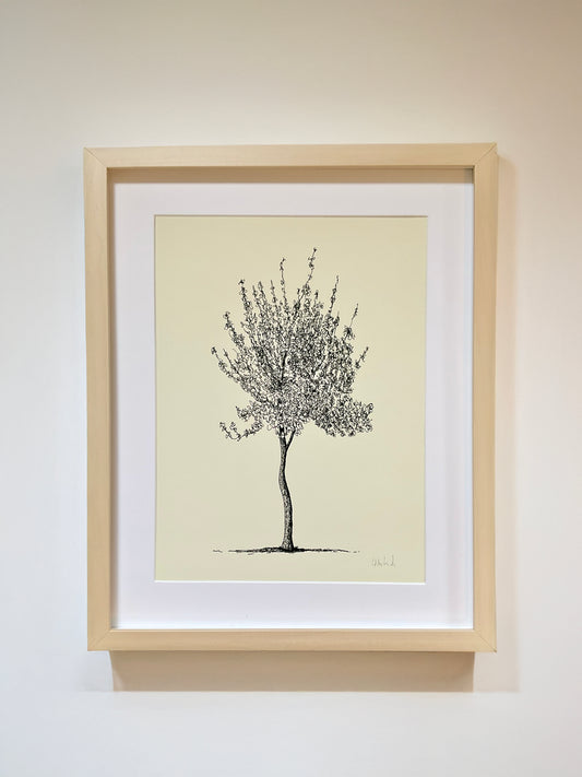 	•	Blue Monday – A3 limited edition giclée tree print by Warren Garland
	•	Winter tree drawing in ink – archival art print by UK artist
	•	Emotive tree illustration – Blue Monday fine art giclée print
