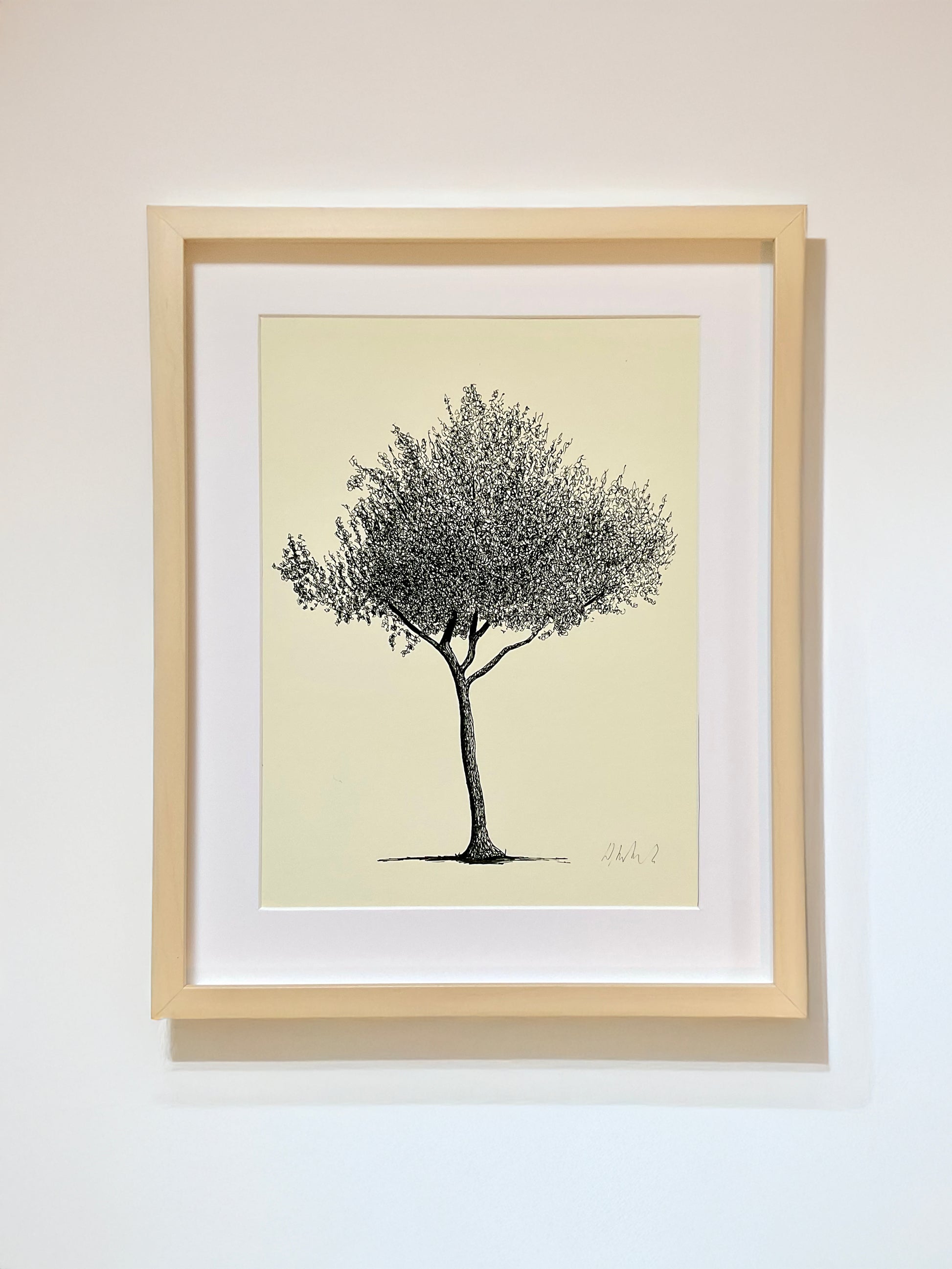 •	Homerton Hawthorn – A3 limited edition giclée tree print by Warren Garland
	•	Hawthorn ink illustration – East London street tree print
	•	Urban fairy tree artwork – original botanical drawing print