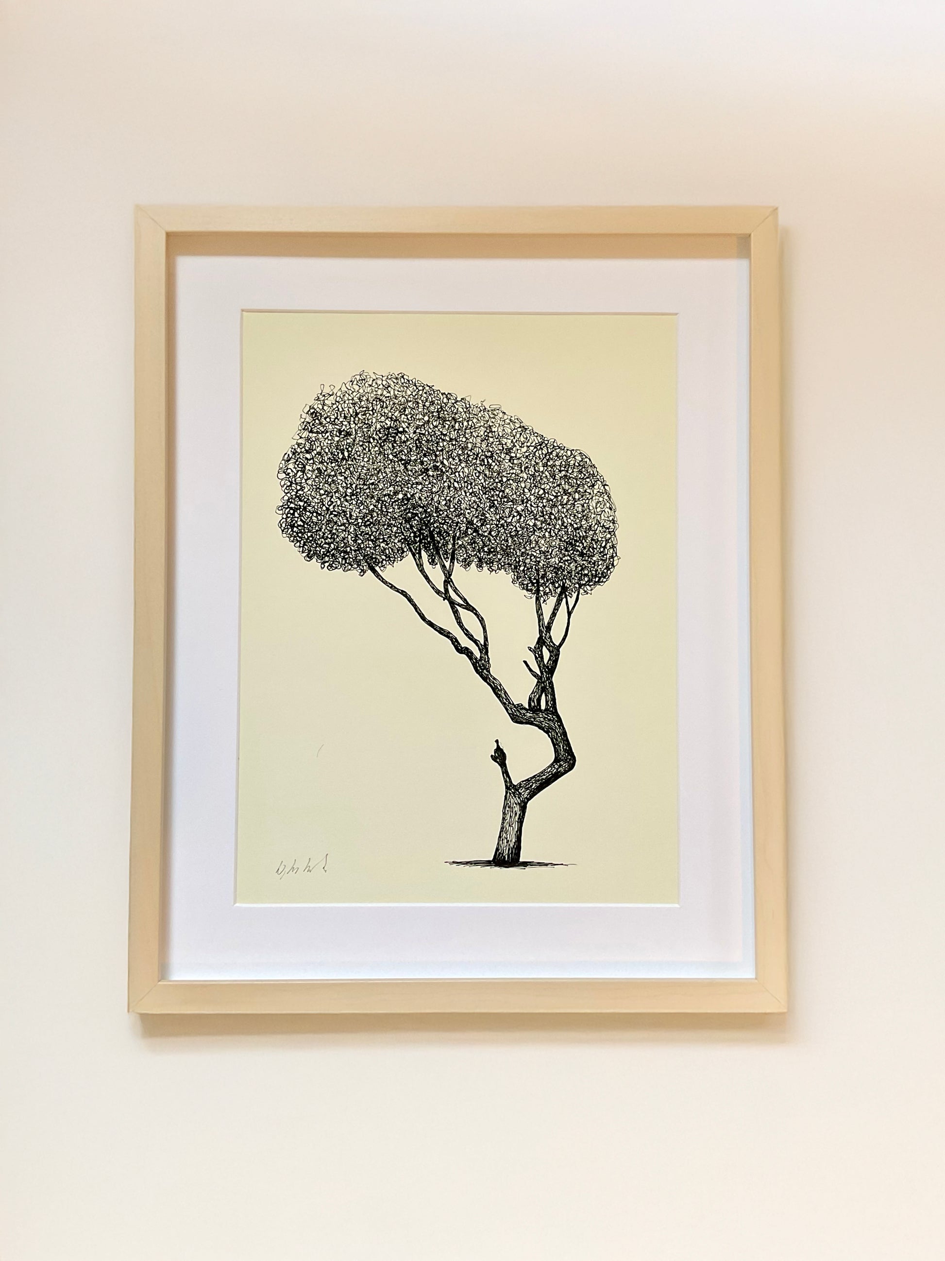 •	Homerton Longer – A3 limited edition giclée tree print by Warren Garland
	•	Ink drawing of urban tree in Homerton – fine art giclée print
	•	East London botanical illustration – tree print by UK artist