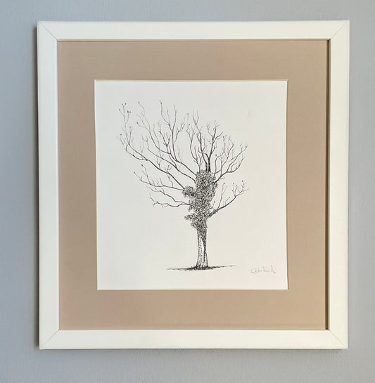 Tewkesbury Hugger, 2024 – Original Tree Drawing